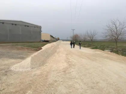Diyarbakır Yol Firması Alttemel Malzemesi Çekilmiş Saha